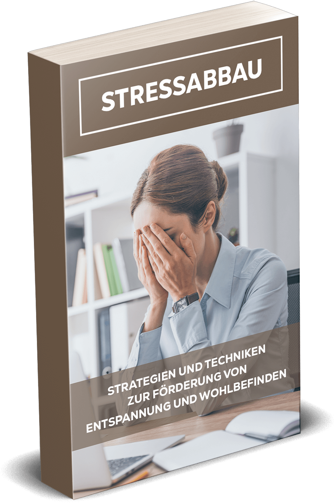 Buchcover Stressabbau (3D)